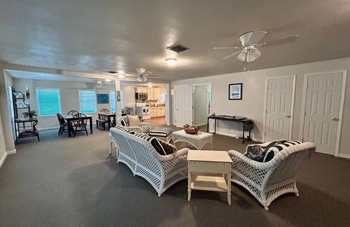 Grand Isle House | Experience coastal charm at Blue Heron, a spacious 4-bedroom retreat in Grand Isle, LA.