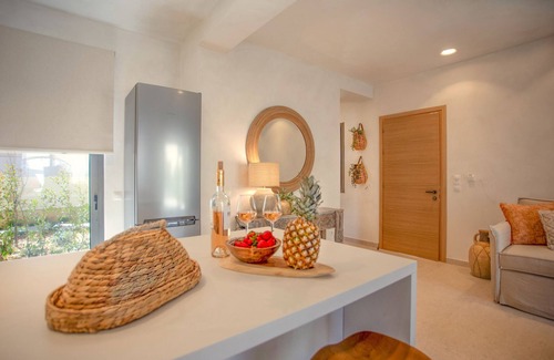 Kouramades Villa | Experience Corfu: Komidoro, 2BR Villa - Lux, BBQ, Parking, Gym, Sleeps 4
