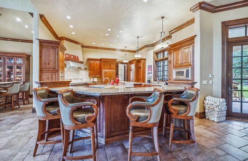 Warrior's Mark West House | Experience luxury at Gold King Retreat, a large home in Breckenridge with a private hot tub.
