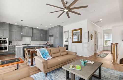 Ocean Cay House | Experience oceanfront luxury at 1088 S. Fletcher Ave, a spacious 5-bedroom house