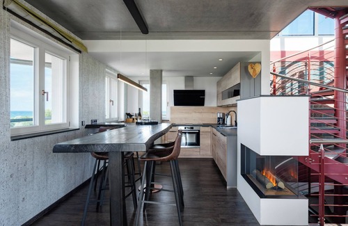 Ostseebad Wustrow Apartment | Experience pure luxury in the 5-star penthouse apartment Panoramasuite The Turm