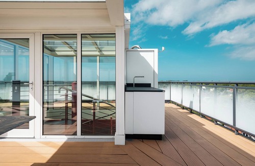 Ostseebad Wustrow Apartment | Experience pure luxury in the 5-star penthouse apartment Panoramasuite The Turm