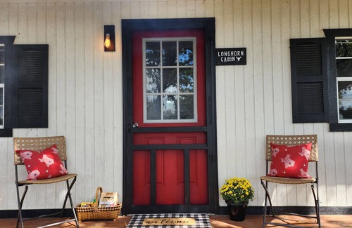 Moulton Cabin | Experience the Texas Country on an Authentic Texas Ranch!