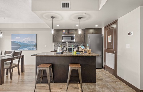 Dead Man's Flats Condo | Explore the scenic Canadian Rockies from our luxurious 2BR/2 BA condo/hot tub