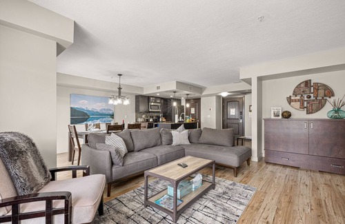 Dead Man's Flats Condo | Explore the scenic Canadian Rockies from our luxurious 2BR/2 BA condo/hot tub