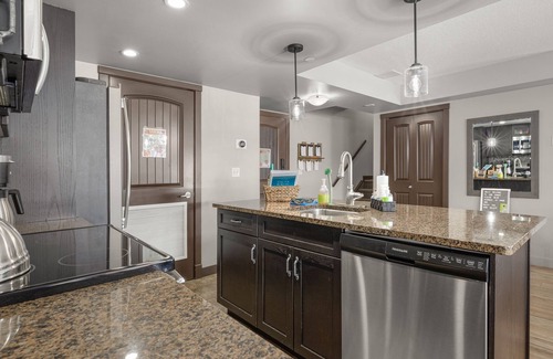 Dead Man's Flats Condo | Explore the scenic Canadian Rockies from our luxurious 2BR/2 BA condo/hot tub