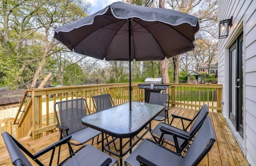 Church Street House | Exquisite 4-Bedroom Luxury Home Near Downtown Atlanta: NO CLEANING FEES