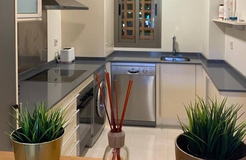 New Golden Mile Apartment | Exquisite Apartment With Large Patio and Garden