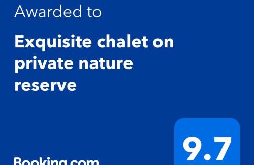 Wolseley Ski Chalet | Exquisite chalet on private nature reserve