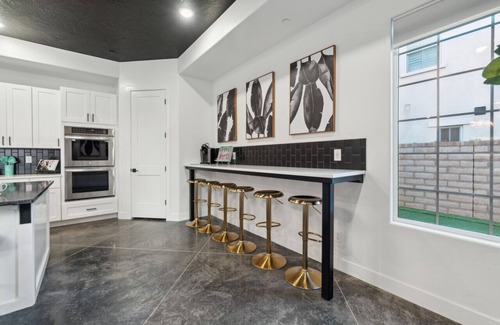 Hurricane House | Exquisite Outdoor Space, Large Pool w/slide, Theatre, Large Bunkroom, Game Space