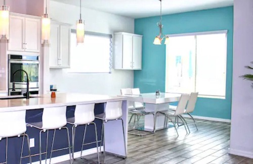 Maricopa County House | Exquisite Resort Style Home W/Private Heated Pool +Backyard+ Mountain Views