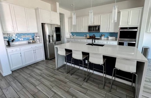 Maricopa County House | Exquisite Resort Style Home W/Private Heated Pool +Backyard+ Mountain Views