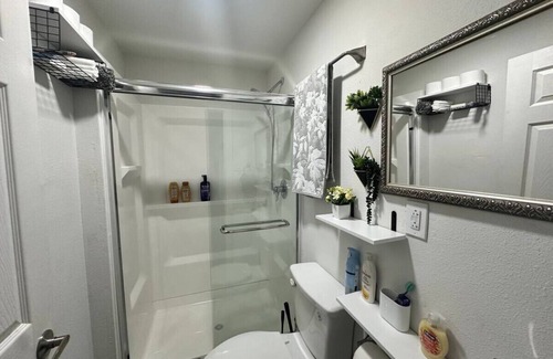 Plano House | Extended Stay: Guesthouse w/Office & Pool View