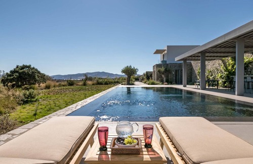 Paros Villa | Extravagant Paros Villa | 3 Bedrooms | Villa New Edge | Private Pool |.
