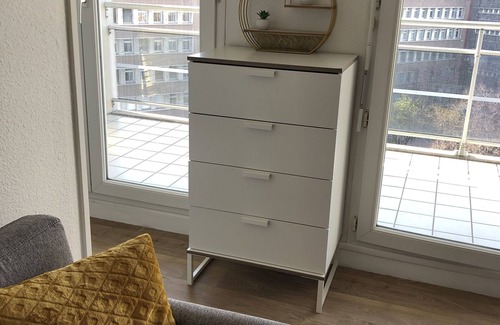 Clermont-Ferrand Apartment | F1 with open view, 6m2 terrace, WIFI