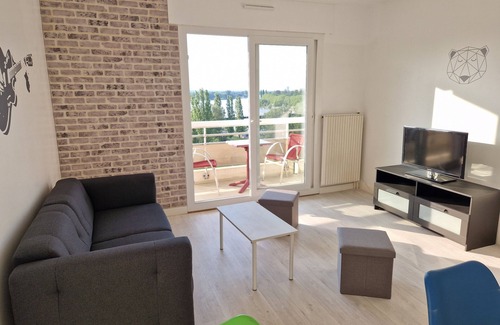 Bellerive-sur-Allier Apartment | F2 Avec Superbe Vue, Idéal Curiste