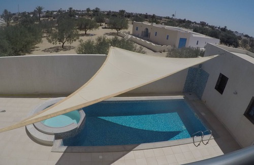 Aghir Apartment | F2 floor secure residence with djerba swimming pool
