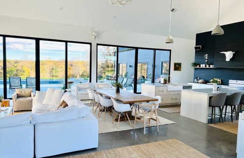Batesville Other | FAB MODERN BARN w/heated pool, views & 21+ acres - close to UVA & Vineyards!