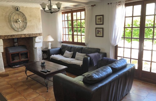 Grand-Brassac Other | Fabulous location- farmhouse & pretty cottage with private heated pool & sauna