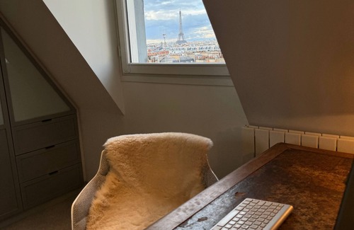 Notre-Dame-des-Champs Apartment | Fabulous penthouse with a view/left bank Saint Germain des Prés/air conn