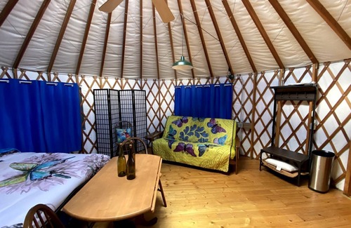 South Hartford RV Rental | Fabulous Upstate New York Glamping Yurt on a Farm