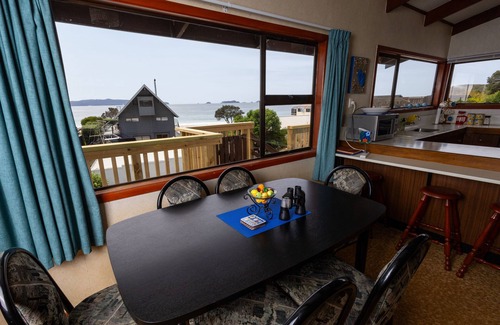 Opito Bay House | Fabulous views from this Opito Bay Beach House