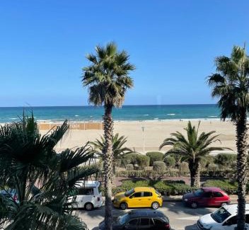 La Cote Radieuse Apartment | Face à la Mer-Canet Plage Sud-F3+Parking