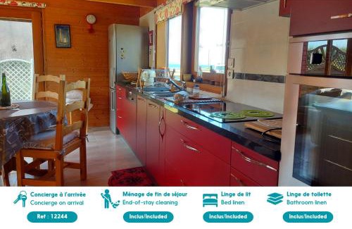 Plouguerneau House | Face à la mer, maison sur la dune pour 4 personnes
