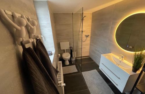Bueckeburg House | Fachwerkhaus mit 2 getrennten Schlafzimmern, Wohnzimmer und Küche