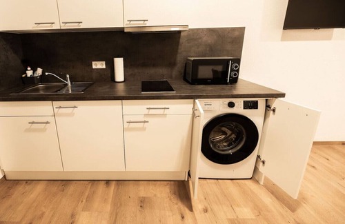 Nordhorn Apartment | FAIR BED 9 City Studio with kitchen, WLAN, 2 rooms & PP
