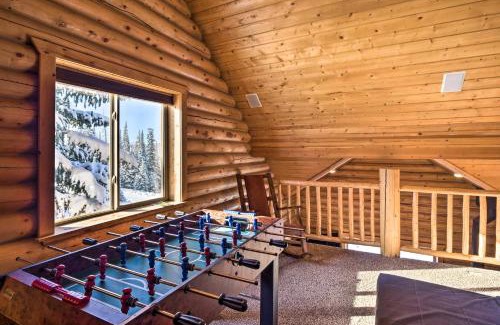 Valley of the Sun House | Fairplay Cabin with Mountain Views about 25 Mi to Breck!