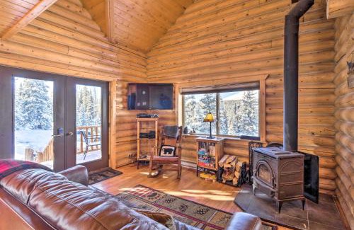Valley of the Sun House | Fairplay Cabin with Mountain Views about 25 Mi to Breck!