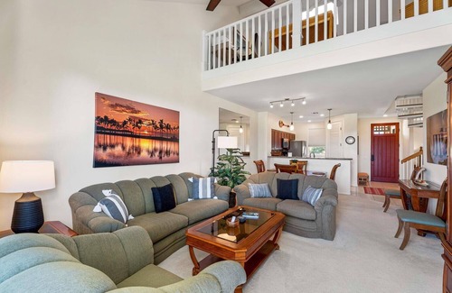 Waikoloa Villa | Fairway Villas Waikoloa G31-Top Floor Villa w/loft and 2025 Hilton Pool Pass!