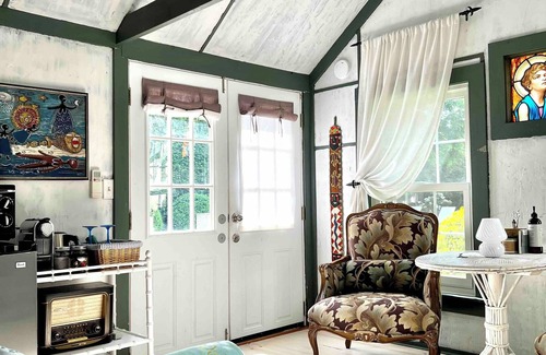Bridgehampton Cottage | Fairy Tale Guest Cottage in Magic Garden by Pool