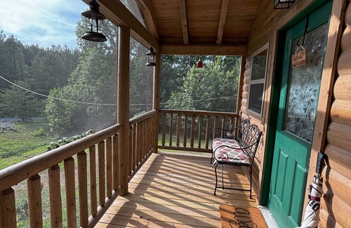 Tennga Cabin | Falcons Nest cabin with AC and WiFi in enchanting Calhoun TN
