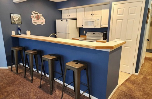 Bellaire Condo | Fall colors galore! 2 bedroom, 2 bath condo at Cedar River!
