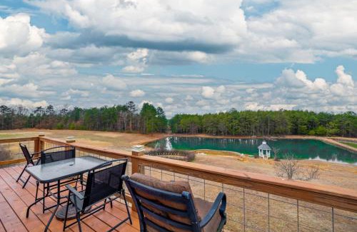 Bryant House | Fall Foliage Retreat Hot Tub and Pond Deck