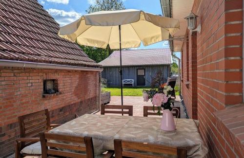 Barssel Apartment | Familienfreundliches Ferienhaus auf Hof mit Schafen