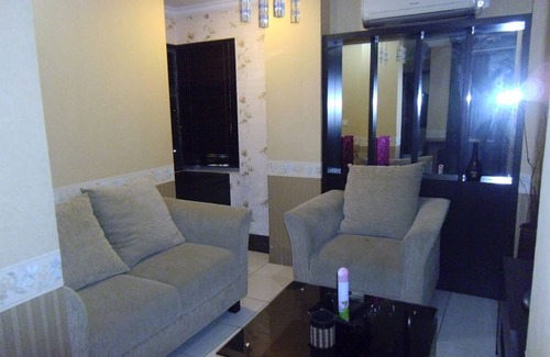 Pinang Apartment | Family 2 Bedroom Apartment in Serpong Sleeps 4, 76 square meter, Pool View 1905