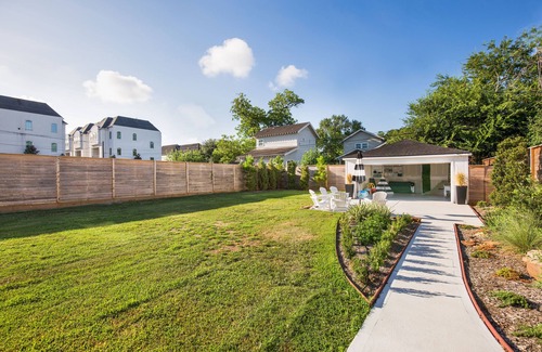 Shady Acres House | Family and pet friendly stylish home in excellent Heights location.