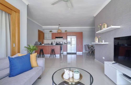 Downtown Santo Domingo House | Family Apartment City Center 2 Bedroom Gym Rooftop