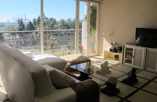 Campos Eliseos Condo | Family apartment next to the center and beach with sunny terrace, parking, wifi.