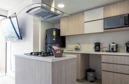 Envigado Apartment | Family Apartment with Amazing Views and AC accross Viva