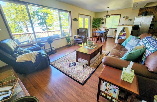 Lummi Island House | Family Beach House With Beautiful Views, Huge Yard, Mooring Buoy, And Kayaking