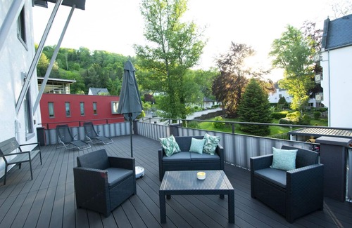 Bad Bertrich Apartment | Family Bedroom Big Terrasse Maare
