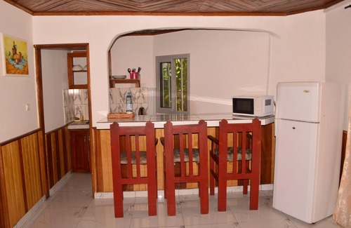 Kribi House | Family Bungalows (4) 2 bedrooms living room kitche
