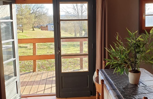 Rocamadour Ski Chalet | Family chalet in a small nature campsite