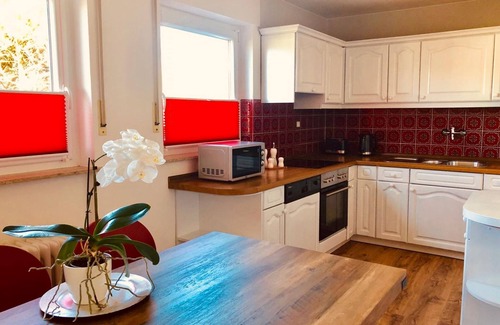 Lauchringen Apartment | Family/comfort room with shared bathroom