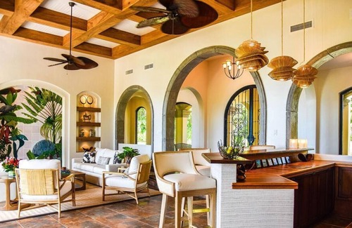 Papagayo Peninsula Villa | Family friendly villa, cliff side gazebo, stunning ocean sunsets, golf cart , private beach club