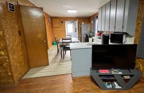 Sudbury District RV Rental | Family friendly 2 Bedroom 1 Full Bath Cabin with Beach Access at Linamac Lodge.